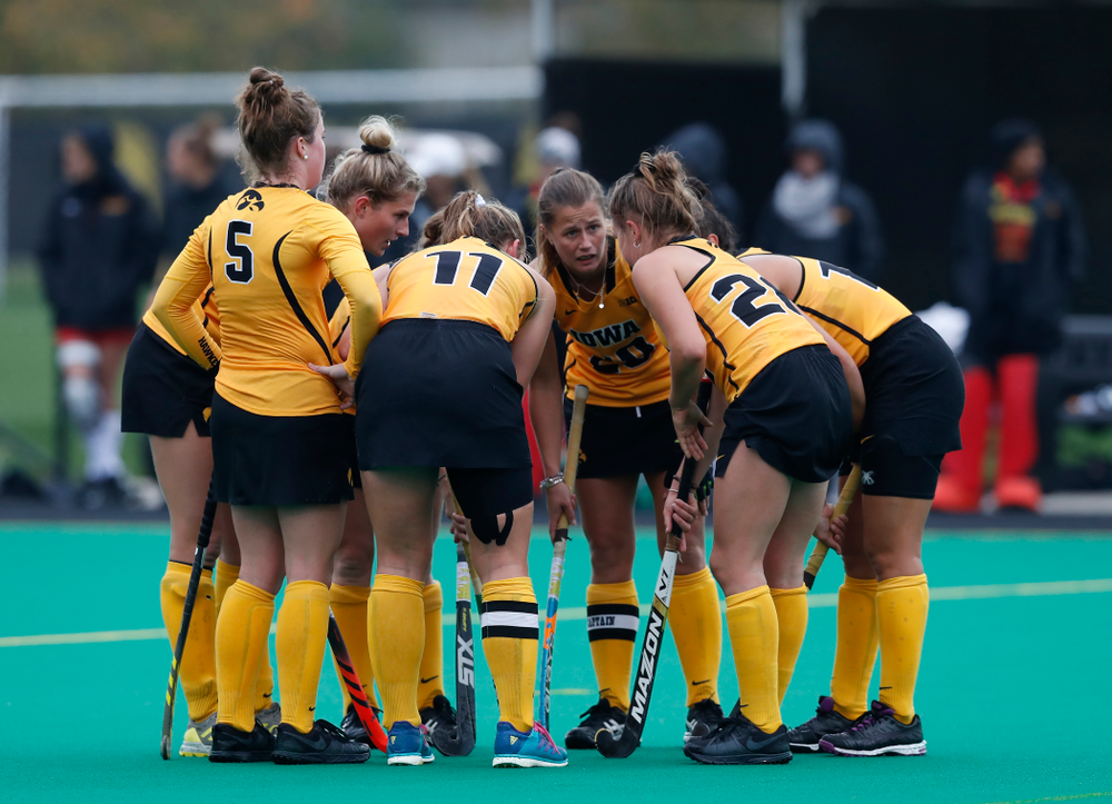 Iowa Hawkeyes Sophie Sunderland (20) against Maryland Sunday, October 14, 2018 at Grant Field. (Brian Ray/hawkeyesports.com)