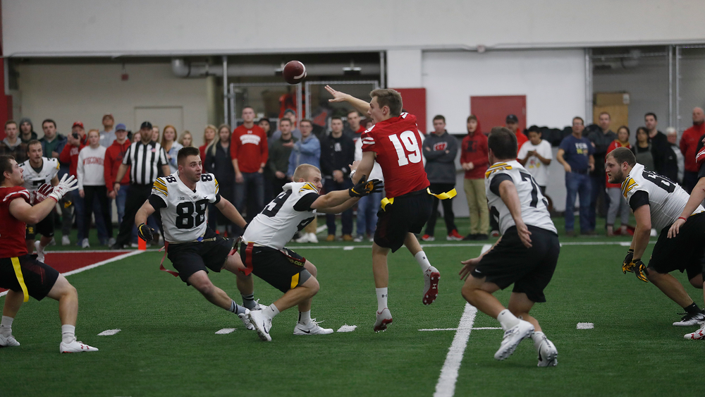 The Hawkeye football managers capture the rusty toolbox for the first time since 2008 with a 20-19 double The Hawkeye Football Managers captured the rusty toolbox for the first time since 2008 with a 20-19 double overtime win against the Wisconsin football managers on Nov. 8 in Madison, Wisconsin.