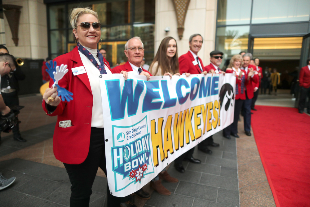 The ÒRed CoatsÓ welcome the Iowa Hawkeyes to San Diego, CA Saturday, December 21, 2019 for the Holiday Bowl. (Brian Ray/hawkeyesports.com)