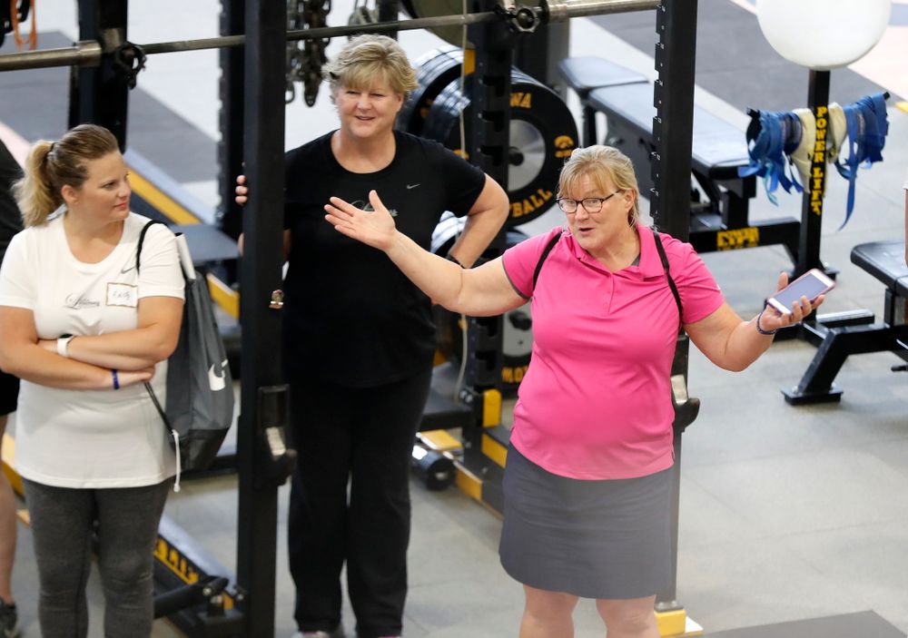 The 2018 Iowa Ladies Football Academy Saturday, June 9, 2018 at Kinnick Stadium. (Brian Ray/hawkeyesports.com)