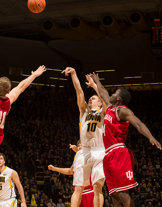Iowa Vs Indiana 12 31 12 University Of Iowa Athletics