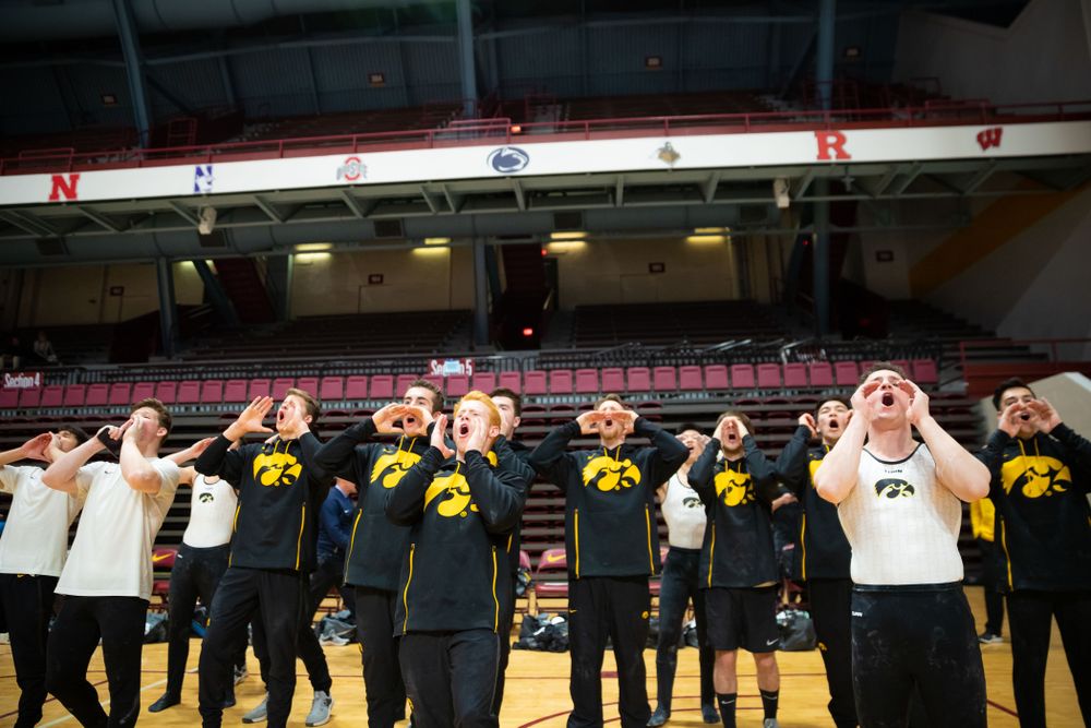 The Iowa Hawekeys against Minnesota and Penn State at the Maturi Pavilion Saturday, March 23, 2019 in Minneapolis, Minn. (C. Morgan Engel/Freelance)