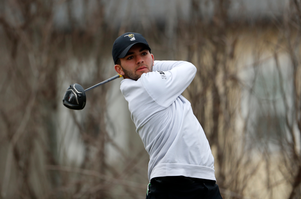 Jack Simpson during the 2018 Hawkeye Invitational Friday, April 13, 2018 at Finkbine Golf Course. (Brian Ray/hawkeyesports.com)