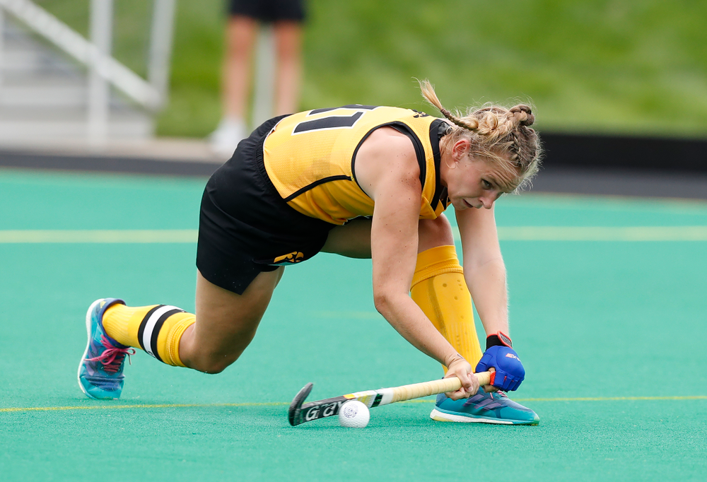 Iowa Hawkeyes Katie Birch (11) against Ball State Sunday, September 2, 2018 at Grant Field. (Brian Ray/hawkeyesports.com)