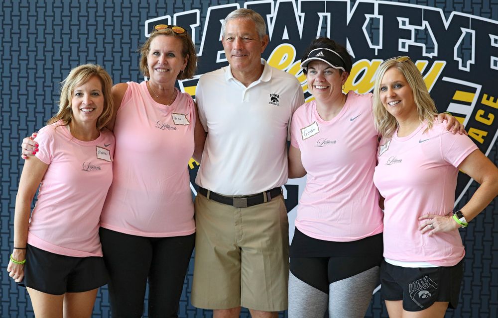 The Ladies Football Academy at the Hansen Football Performance Center in Iowa City on Saturday, Jun 8, 2019. (Stephen Mally/hawkeyesports.com)
