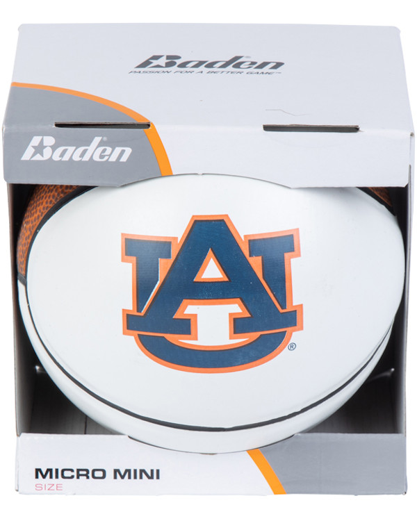 Auburn Tigers Micro Season Auto Basketball The Auburn Fan Shop