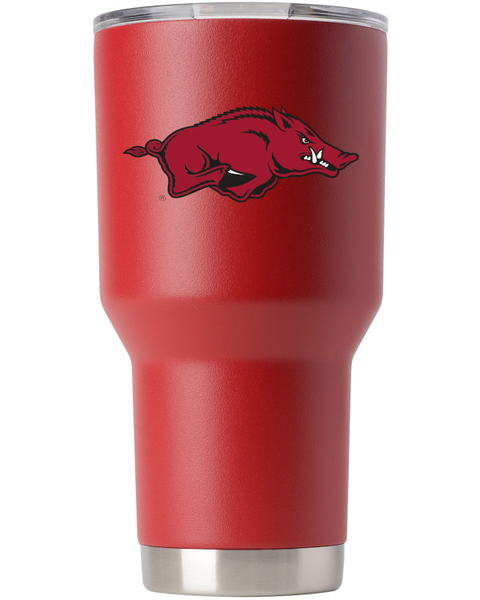 Arkansas Razorbacks Custom Monogrammed Tumbler Running Hog ...