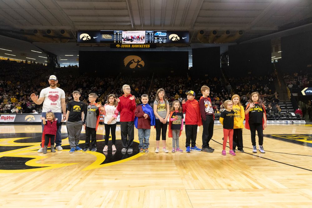 Go Red For Women Day against the Purdue Boilermakers Sunday, January 27, 2019 at Carver-Hawkeye Arena. (Brian Ray/hawkeyesports.com)