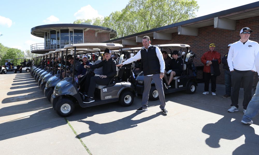 The 2019 Iowa Baseball golf outing Friday, May 10, 2019 at Finkbine Golf Course. (Brian Ray/hawkeyesports.com)