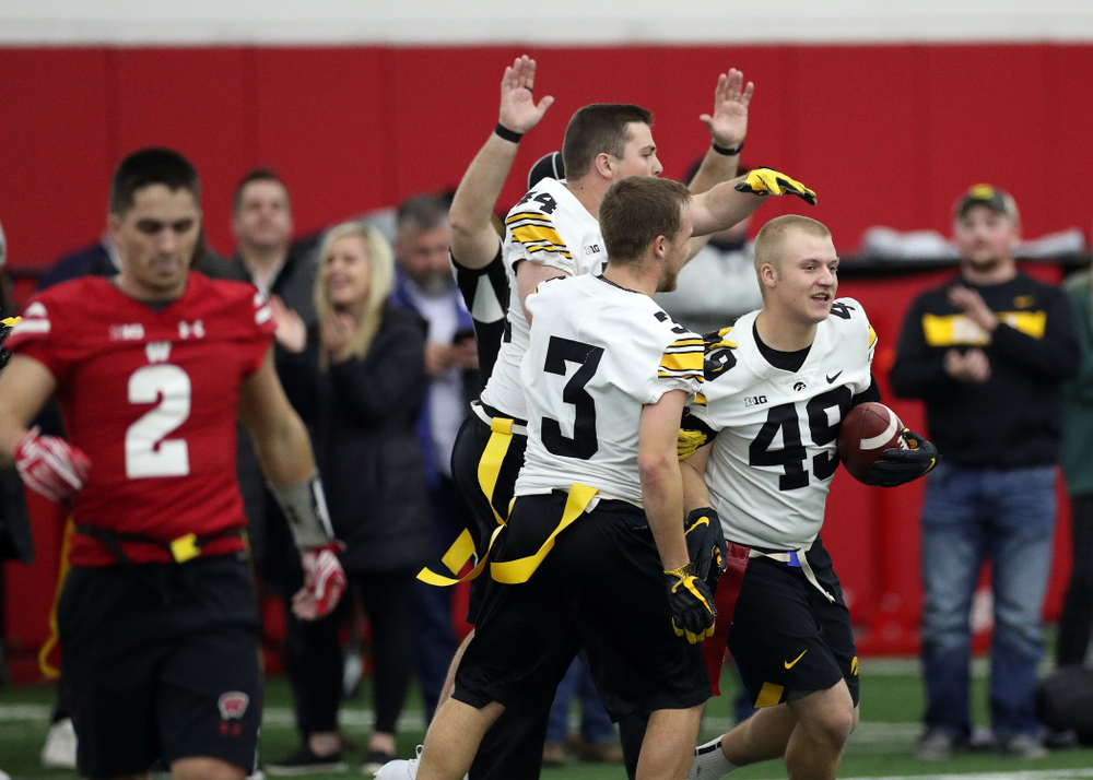 The Hawkeye football managers capture the rusty toolbox for the first time since 2008 with a 20-19 double The Hawkeye Football Managers captured the rusty toolbox for the first time since 2008 with a 20-19 double overtime win against the Wisconsin football managers on Nov. 8 in Madison, Wisconsin. (Brian Ray/hawkeyesports.com)