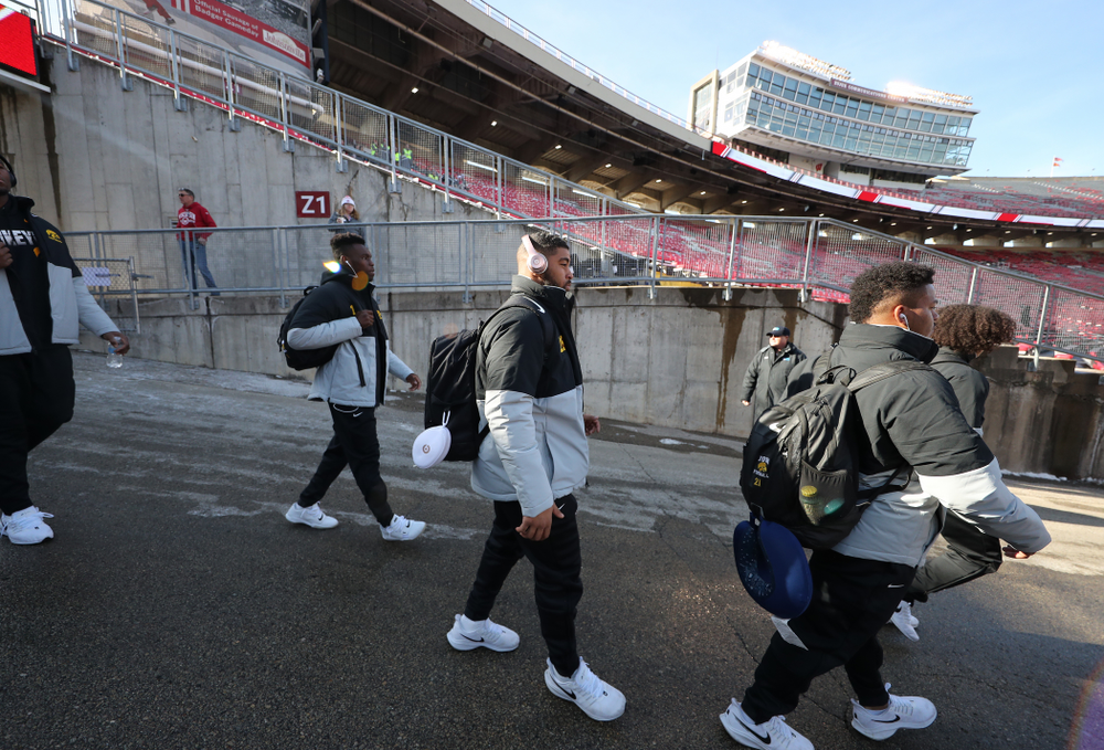 Iowa Hawkeyes running back Toren Young (28) against the Wisconsin Badgers Saturday, November 9, 2019 at Camp Randall Stadium in Madison, Wisc. (Brian Ray/hawkeyesports.com)