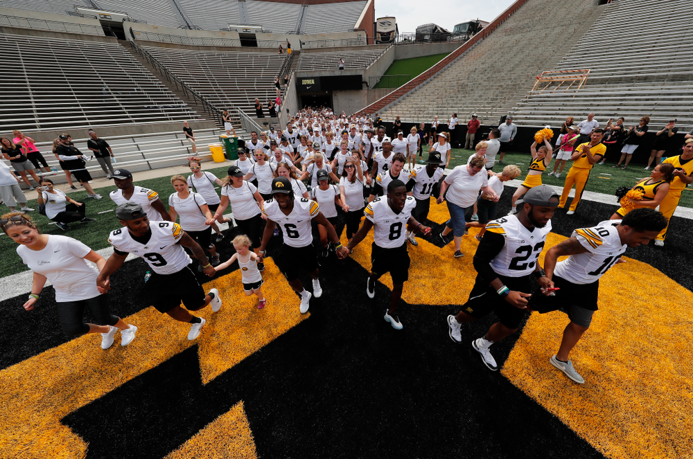 The 2018 Iowa Ladies Football Academy Saturday, June 9, 2018 at Kinnick Stadium. (Brian Ray/hawkeyesports.com)