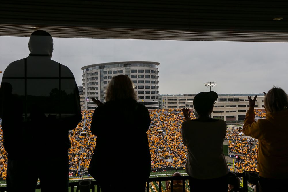 Iowa Hawkeyes against Middle Tennessee Saturday, September 28, 2019 at Kinnick Stadium. (Lily Smith/hawkeyesports.com)