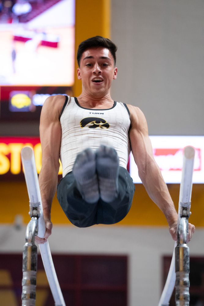 The Iowa Hawekeys against Minnesota and Penn State at the Maturi Pavilion Saturday, March 23, 2019 in Minneapolis, Minn. (C. Morgan Engel/Freelance)