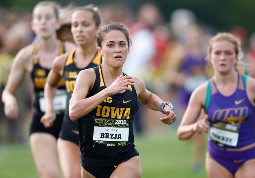 Ashley Bryja during the Hawkeye Invitational Friday, August 31, 2018 at the Ashton Cross Country Course. (Brian Ray/hawkeyesports.com)
