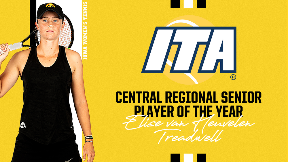 Elise van Heuvelen Treadwell named ITA Central Regional Senior Player of the Year