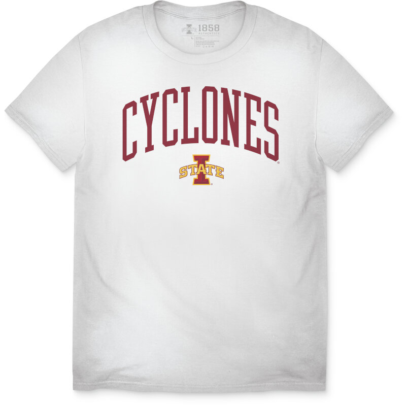 Details about  / Iowa State Cyclones Arch Logo Licensed Unisex Youth T-Shirt