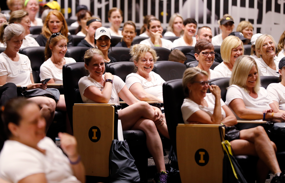 The 2018 Iowa Ladies Football Academy Saturday, June 9, 2018 at Kinnick Stadium. (Brian Ray/hawkeyesports.com)