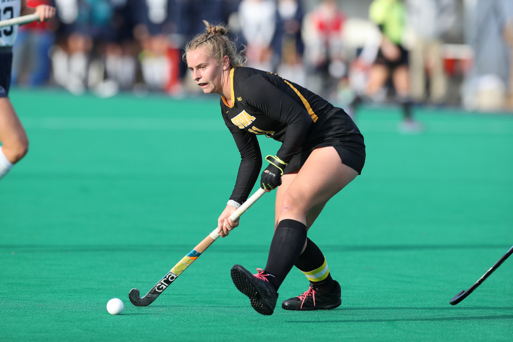 Iowa Hawkeyes Katie Birch (11) against Penn State in the 2019 Big Ten Field Hockey Tournament Championship Game Sunday, November 10, 2019 in State College. (Brian Ray/hawkeyesports.com)