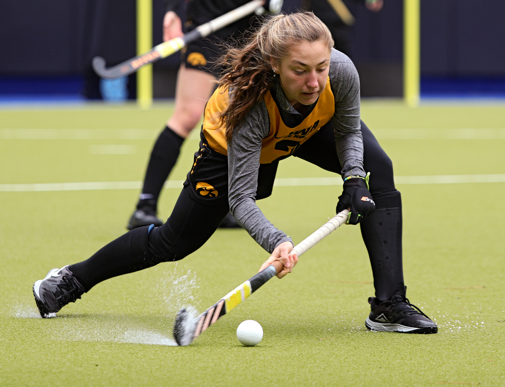 Iowa’s Emily Deuell (2) during their practice at Karen Shelton Stadium in Chapel Hill, N.C. on Thursday, Nov 14, 2019. (Stephen Mally/hawkeyesports.com)