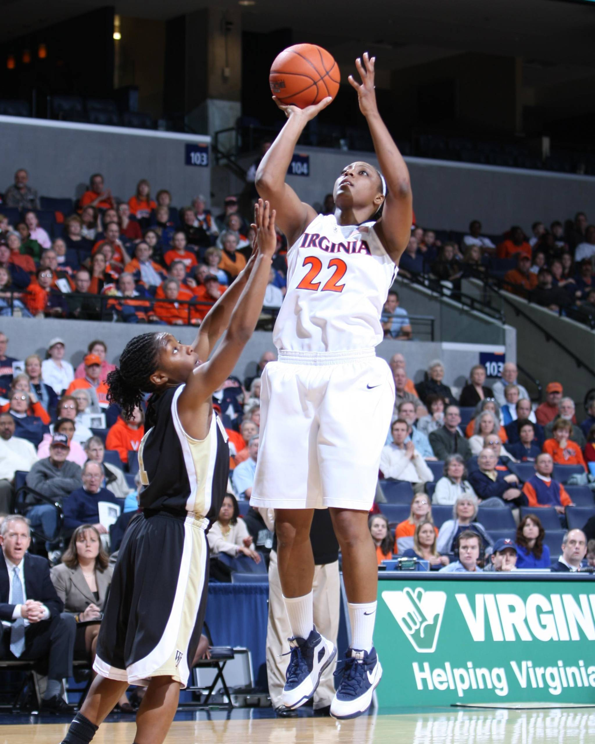 Women S Basketball Vs Wake Forest By Jim Daves Virginia Cavaliers Official Athletic Site