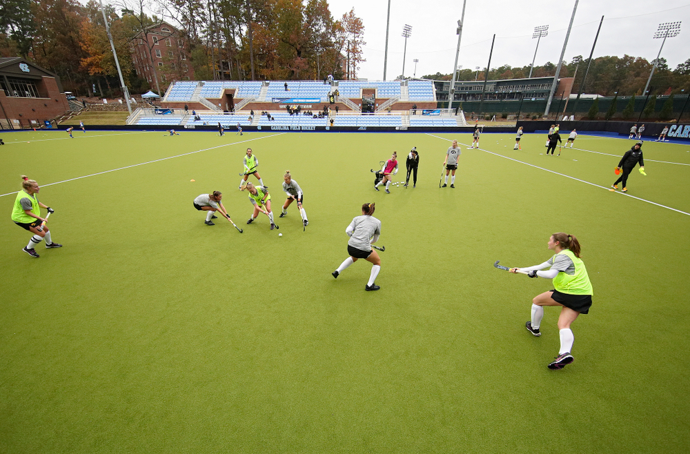 Iowa’s Ciara Smith (17) scores a goal during the first quarter of their NCAA Tournament First Round match against Duke at Karen Shelton Stadium in Chapel Hill, N.C. on Friday, Nov 15, 2019. (Stephen Mally/hawkeyesports.com)