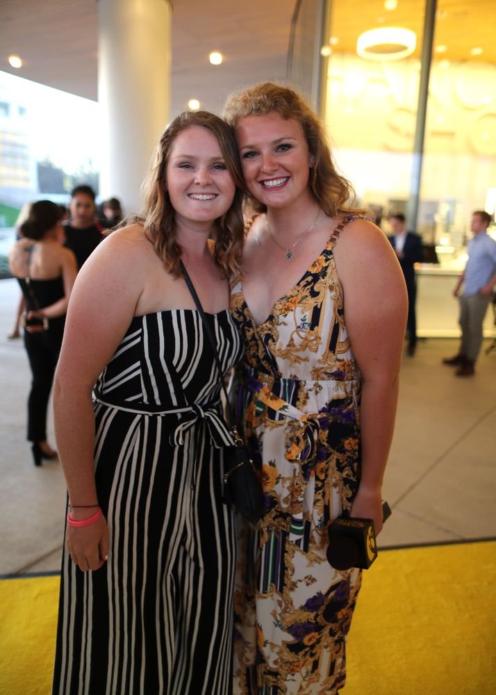 The 2019 Golden Herkys yellow carpet Tuesday, April 23, 2019 at Hancher Auditorium. (Brian Ray/hawkeyesports.com)