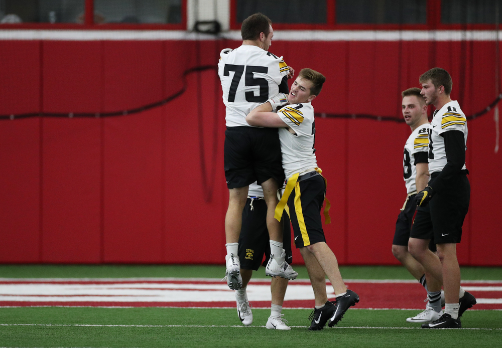 The Hawkeye football managers capture the rusty toolbox for the first time since 2008 with a 20-19 double The Hawkeye Football Managers captured the rusty toolbox for the first time since 2008 with a 20-19 double overtime win against the Wisconsin football managers on Nov. 8 in Madison, Wisconsin. (Brian Ray/hawkeyesports.com)