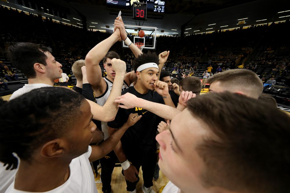 Iowa Hawkeyes forward Cordell Pemsl (35) against Penn State Saturday, February 29, 2020 at Carver-Hawkeye Arena. (Brian Ray/hawkeyesports.com)