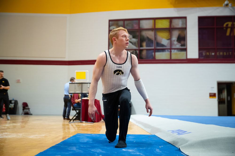 The Iowa Hawekeys against Minnesota and Penn State at the Maturi Pavilion Saturday, March 23, 2019 in Minneapolis, Minn. (C. Morgan Engel/Freelance)
