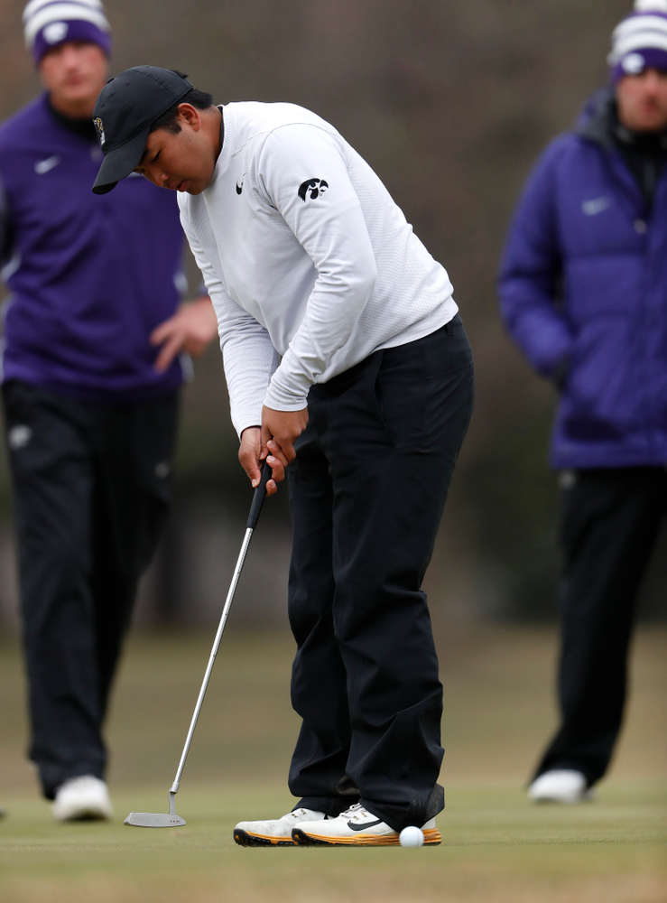 Ryoto Furuya during the 2018 Hawkeye Invitational Friday, April 13, 2018 at Finkbine Golf Course. (Brian Ray/hawkeyesports.com)