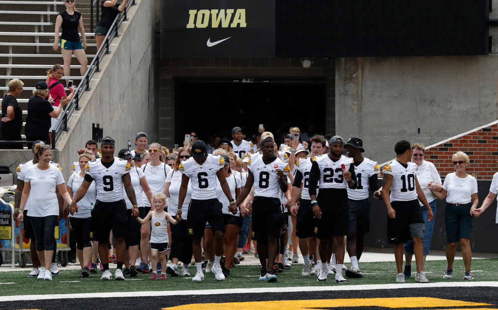 The 2018 Iowa Ladies Football Academy Saturday, June 9, 2018 at Kinnick Stadium. (Brian Ray/hawkeyesports.com)