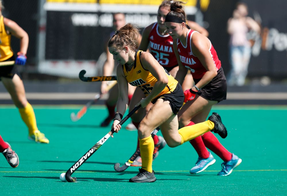 Iowa Hawkeyes Maddy Murphy (26) against Indiana Sunday, September 16, 2018 at Grant Field. (Brian Ray/hawkeyesports.com)