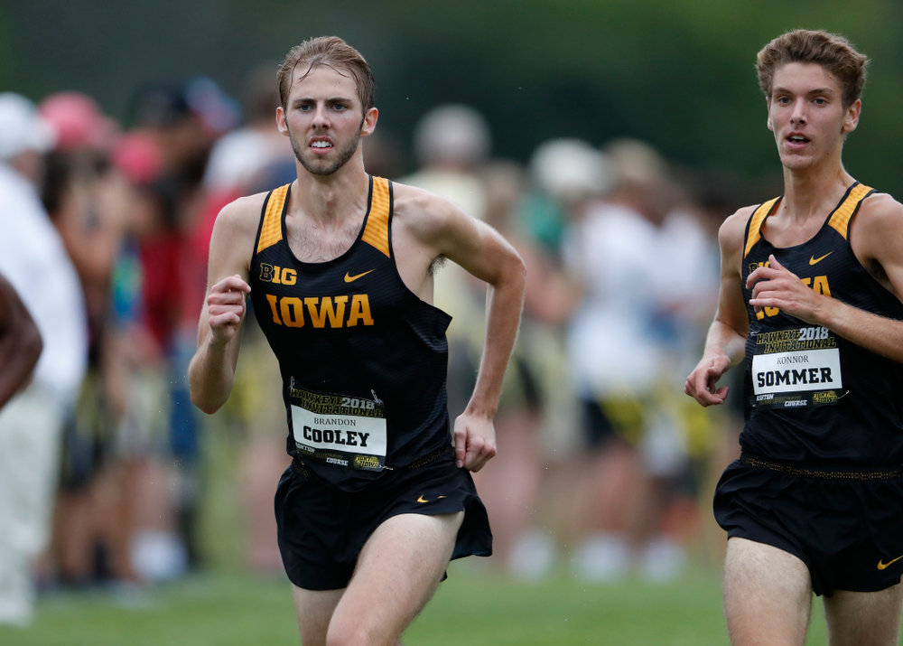 Brandon Cooley during the Hawkeye Invitational Friday, August 31, 2018 at the Ashton Cross Country Course. (Brian Ray/hawkeyesports.com)