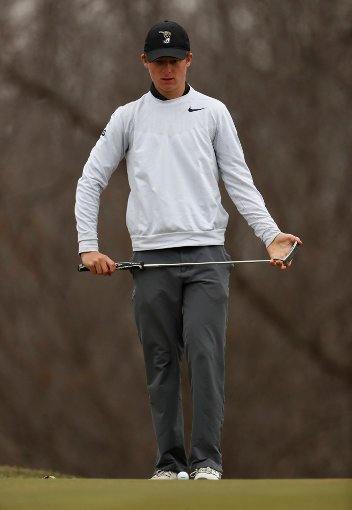 Benton Weinberg during the 2018 Hawkeye Invitational Friday, April 13, 2018 at Finkbine Golf Course. (Brian Ray/hawkeyesports.com)