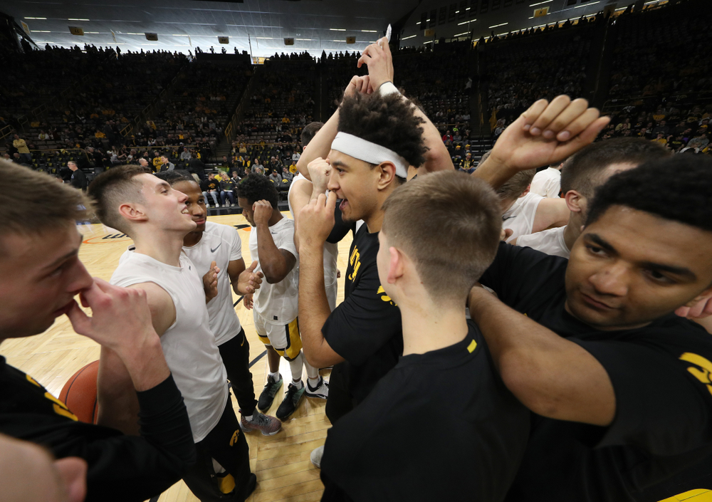 Iowa Hawkeyes forward Cordell Pemsl (35) against Penn State Saturday, February 29, 2020 at Carver-Hawkeye Arena. (Brian Ray/hawkeyesports.com)