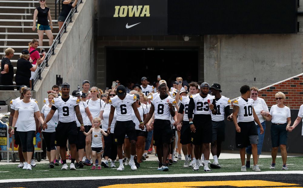 The 2018 Iowa Ladies Football Academy Saturday, June 9, 2018 at Kinnick Stadium. (Brian Ray/hawkeyesports.com)