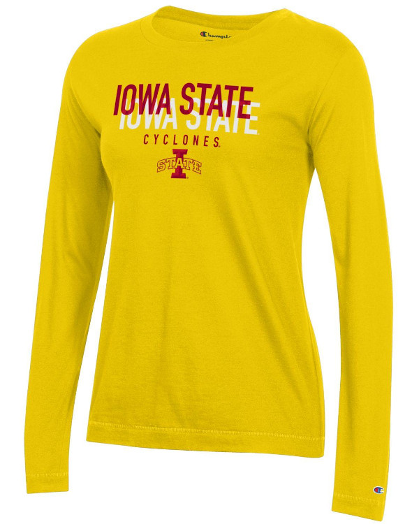 Iowa State Cyclones Champion Women S University Long Sleeve T