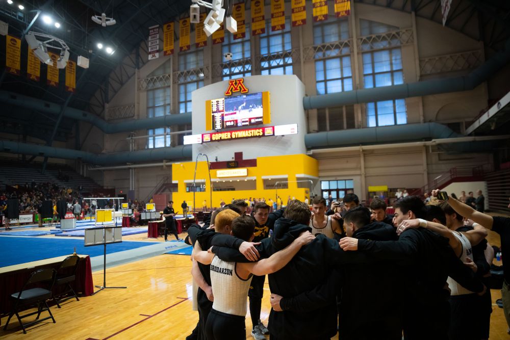 The Iowa Hawekeys against Minnesota and Penn State at the Maturi Pavilion Saturday, March 23, 2019 in Minneapolis, Minn. (C. Morgan Engel/Freelance)