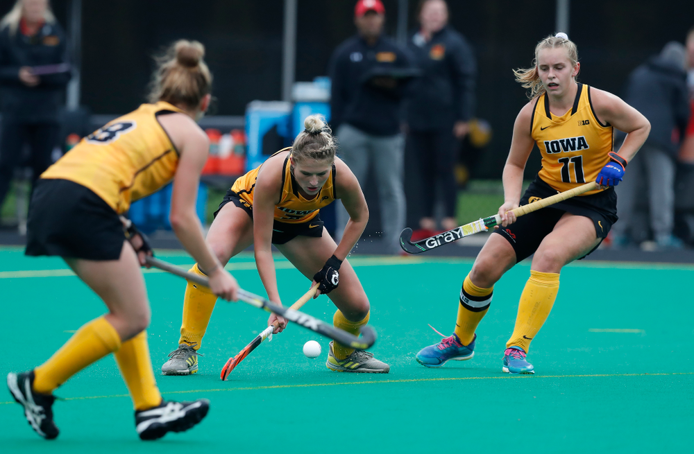 Iowa Hawkeyes Ellie Holley (7) against Maryland Sunday, October 14, 2018 at Grant Field. (Brian Ray/hawkeyesports.com)