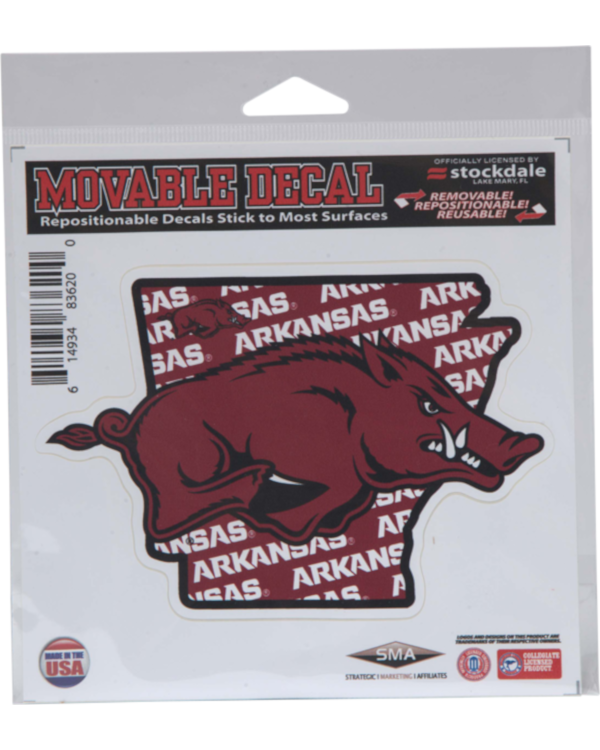 Arkansas Razorbacks Stockdale Run Hog State Arkansas Decal Arkansas Razorbacks Store Shop University Of Arkansas Apparel Gear Gifts Clothing