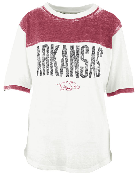Arkansas Razorbacks Pressbox Vintage Wash Southhaven T-Shirt - Arkansas Razorbacks Store - Shop 