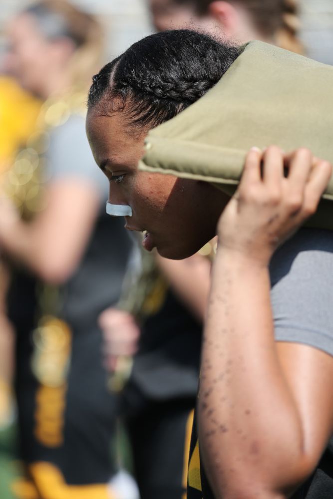 The Iowa WomenÕs Basketball Team participates in the The Program Tuesday, September 17, 2019 at Kinnick Stadium (Brian Ray/hawkeyesports.com)