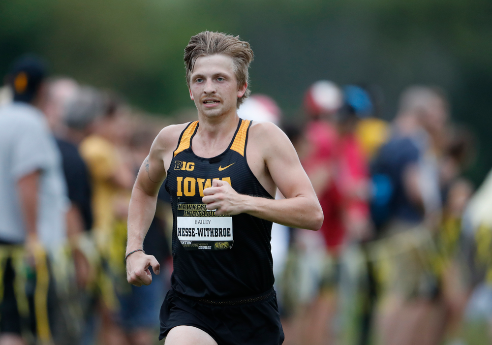 Bailey Hesse-Withbroe during the Hawkeye Invitational Friday, August 31, 2018 at the Ashton Cross Country Course. (Brian Ray/hawkeyesports.com)