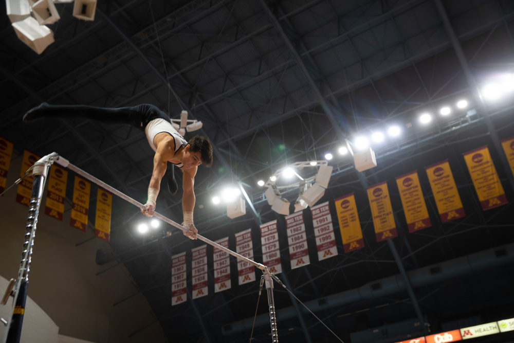 The Iowa Hawekeys against Minnesota and Penn State at the Maturi Pavilion Saturday, March 23, 2019 in Minneapolis, Minn. (C. Morgan Engel/Freelance)