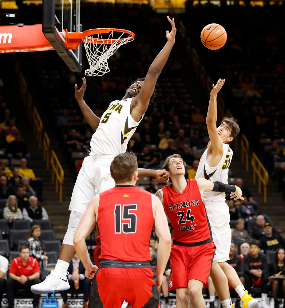 Iowa 96 Belmont Abbey 64 University Of Iowa Athletics