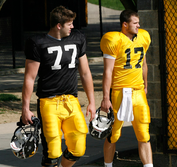 University Of Iowa Football Spring Practice University Of Iowa