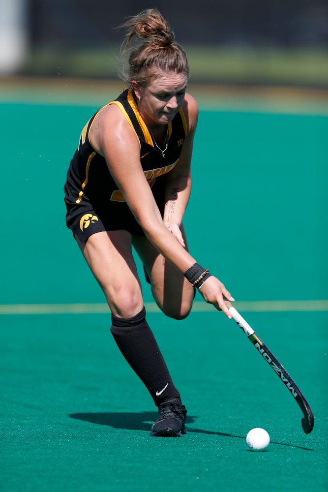 Iowa Hawkeyes Maddy Murphy (26) against the Penn Quakers Friday, September 14, 2018 at Grant Field. (Brian Ray/hawkeyesports.com)