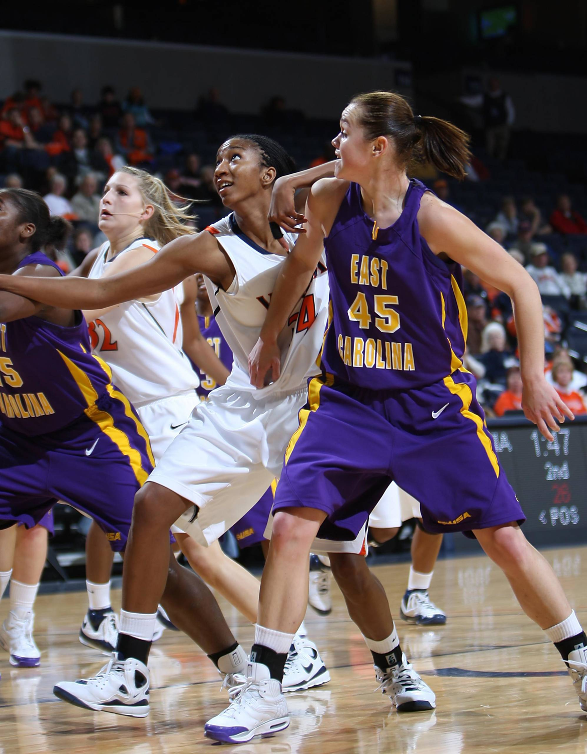 Women S Basketball Vs Ecu By Jim Daves Virginia Cavaliers