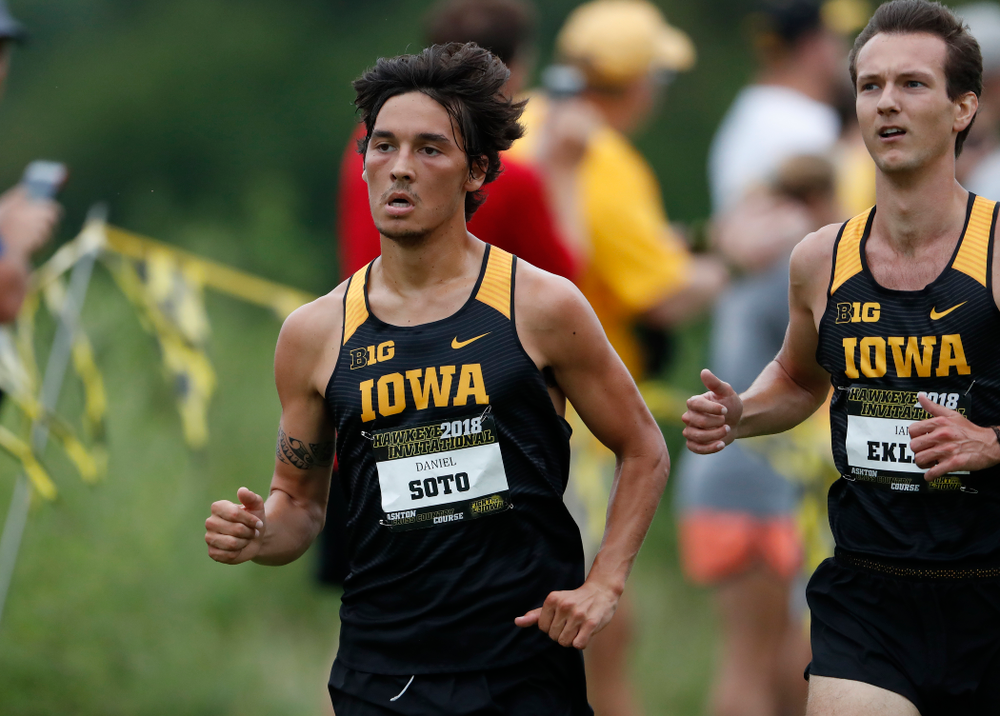 Daniel Soto during the Hawkeye Invitational Friday, August 31, 2018 at the Ashton Cross Country Course. (Brian Ray/hawkeyesports.com)